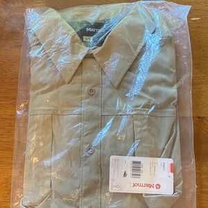Marmot Men's Tan Shirt